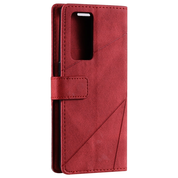 For OPPO Reno6 Pro+ 5G Skin Feel Splicing Horizontal Flip Leather Case with Holder & Card Slots & Wallet & Photo Frame