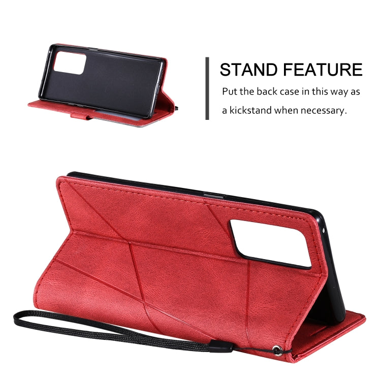 For OPPO Reno6 Pro+ 5G Skin Feel Splicing Horizontal Flip Leather Case with Holder & Card Slots & Wallet & Photo Frame
