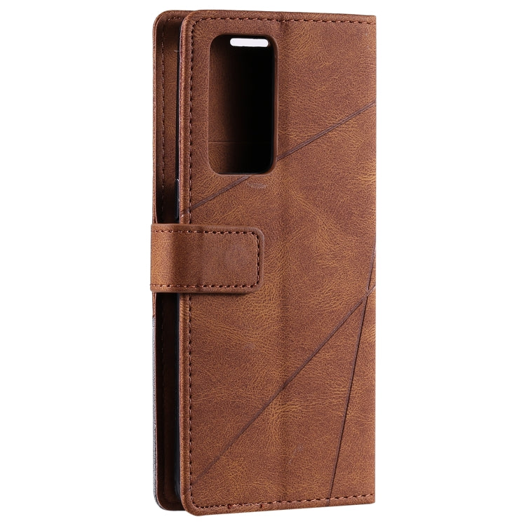 For OPPO Reno6 Pro+ 5G Skin Feel Splicing Horizontal Flip Leather Case with Holder & Card Slots & Wallet & Photo Frame