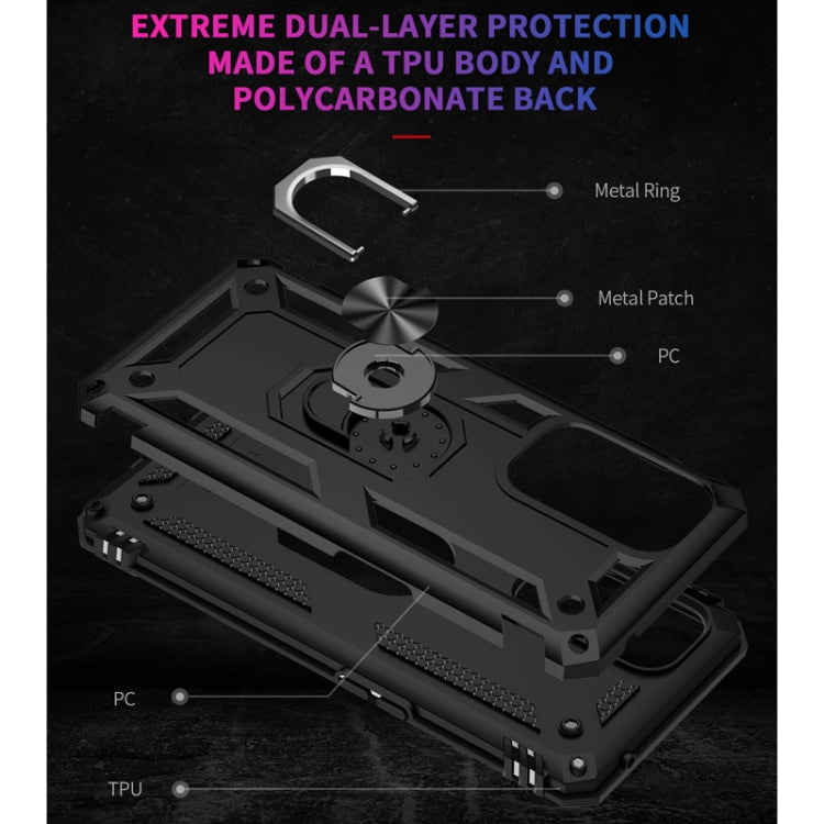 For OnePlus 9 Pro Shockproof TPU + PC Protective Case with 360 Degree Rotating Holder