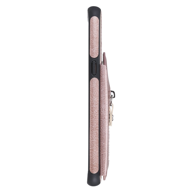 For Galaxy S8 Solid Color Double Buckle Zipper Shockproof Protective Case