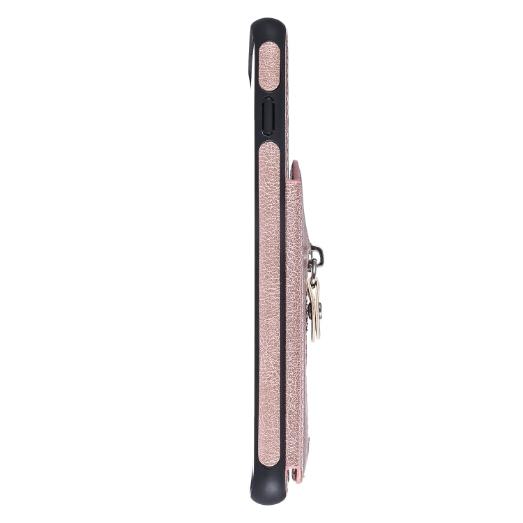 For Galaxy S10 Solid Color Double Buckle Zipper Shockproof Protective Case