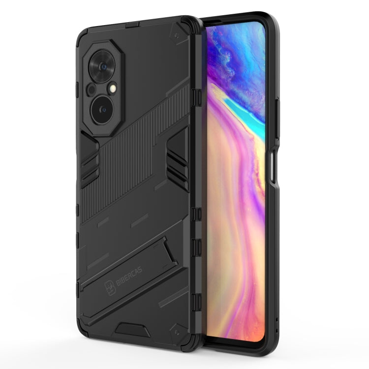 For Honor 50 SE / Huawei nova 9 SE Punk Armor 2 in 1 PC + TPU Shockproof Case with Invisible Holder