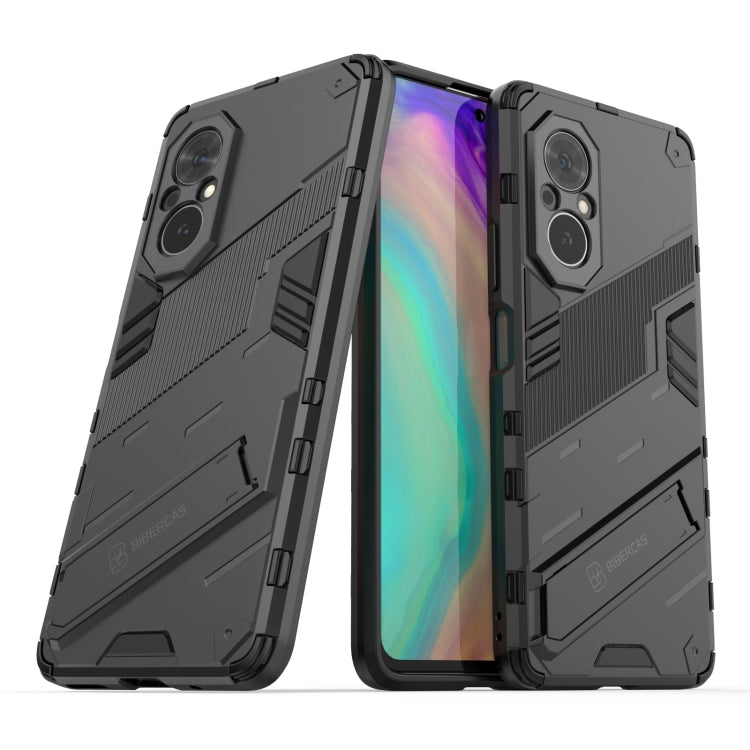 For Honor 50 SE / Huawei nova 9 SE Punk Armor 2 in 1 PC + TPU Shockproof Case with Invisible Holder