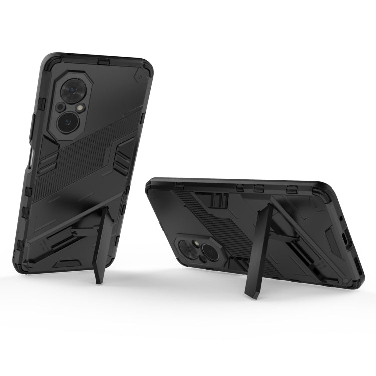 For Honor 50 SE / Huawei nova 9 SE Punk Armor 2 in 1 PC + TPU Shockproof Case with Invisible Holder