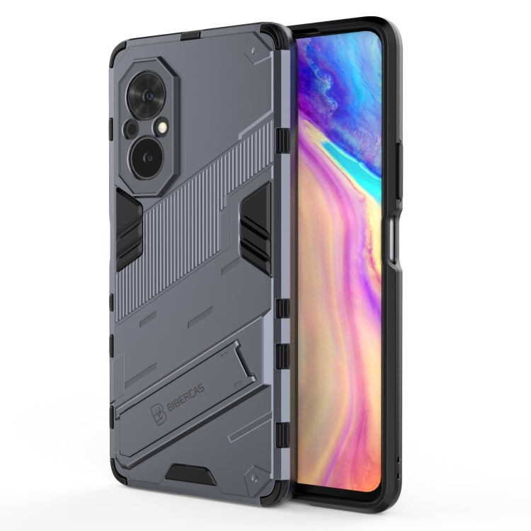 For Honor 50 SE / Huawei nova 9 SE Punk Armor 2 in 1 PC + TPU Shockproof Case with Invisible Holder