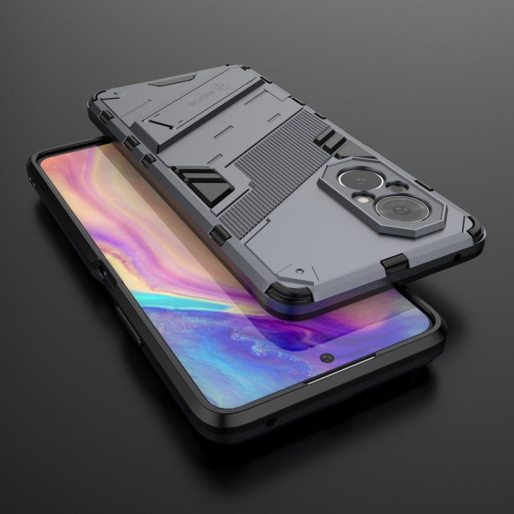 For Honor 50 SE / Huawei nova 9 SE Punk Armor 2 in 1 PC + TPU Shockproof Case with Invisible Holder