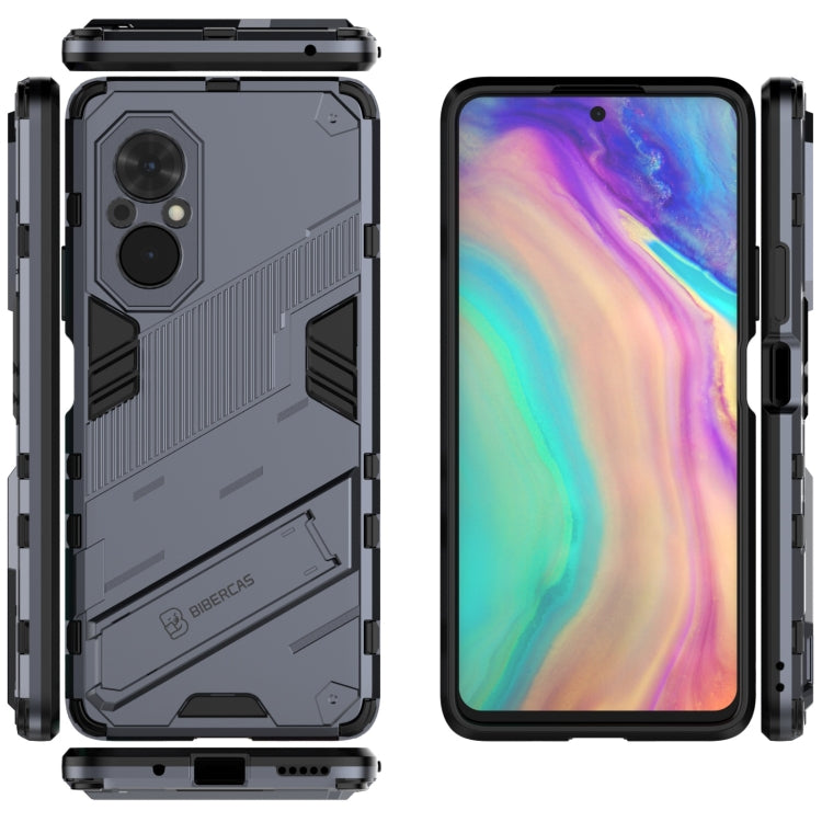 For Honor 50 SE / Huawei nova 9 SE Punk Armor 2 in 1 PC + TPU Shockproof Case with Invisible Holder