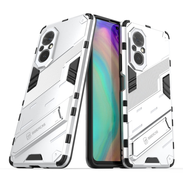 For Honor 50 SE / Huawei nova 9 SE Punk Armor 2 in 1 PC + TPU Shockproof Case with Invisible Holder