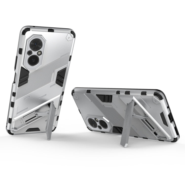 For Honor 50 SE / Huawei nova 9 SE Punk Armor 2 in 1 PC + TPU Shockproof Case with Invisible Holder