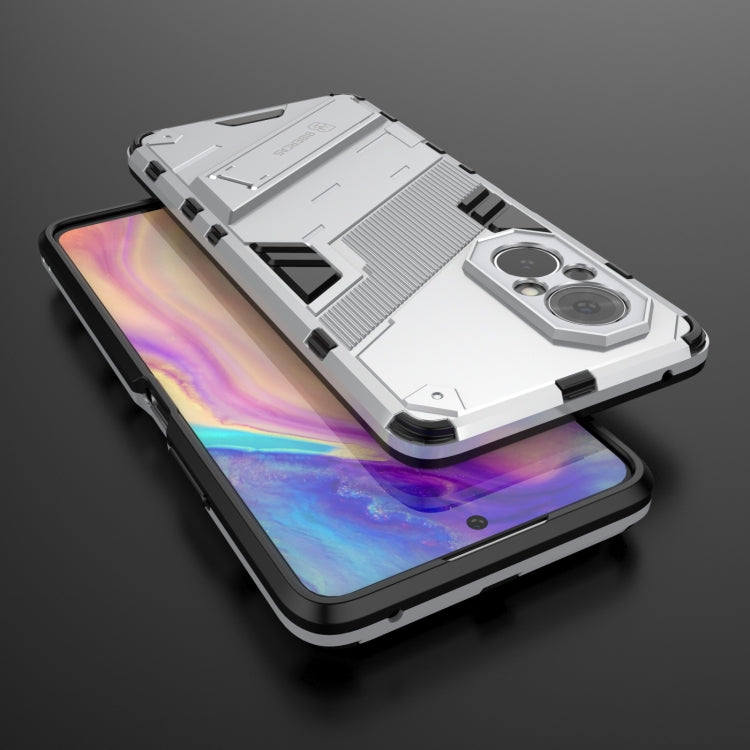 For Honor 50 SE / Huawei nova 9 SE Punk Armor 2 in 1 PC + TPU Shockproof Case with Invisible Holder