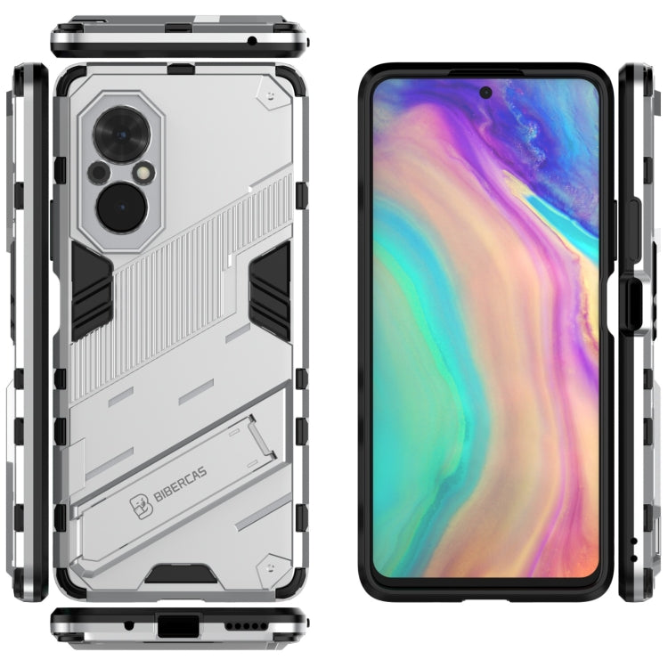 For Honor 50 SE / Huawei nova 9 SE Punk Armor 2 in 1 PC + TPU Shockproof Case with Invisible Holder
