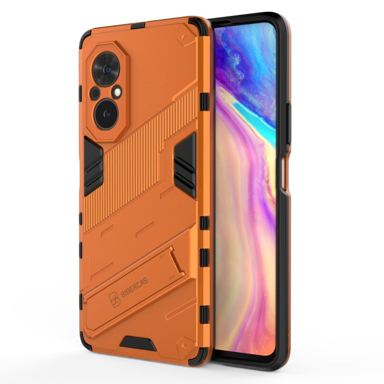 For Honor 50 SE / Huawei nova 9 SE Punk Armor 2 in 1 PC + TPU Shockproof Case with Invisible Holder