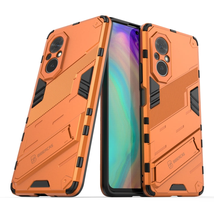 For Honor 50 SE / Huawei nova 9 SE Punk Armor 2 in 1 PC + TPU Shockproof Case with Invisible Holder