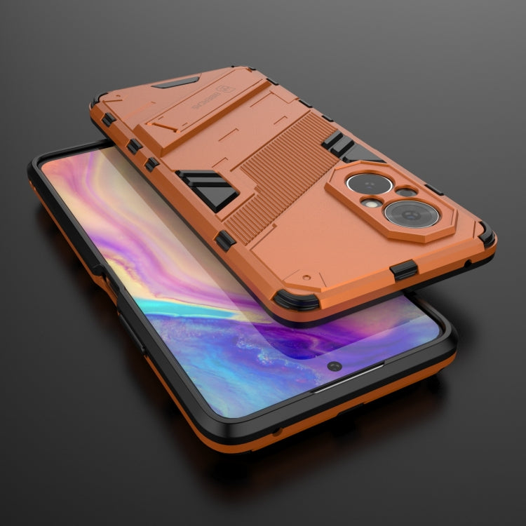 For Honor 50 SE / Huawei nova 9 SE Punk Armor 2 in 1 PC + TPU Shockproof Case with Invisible Holder