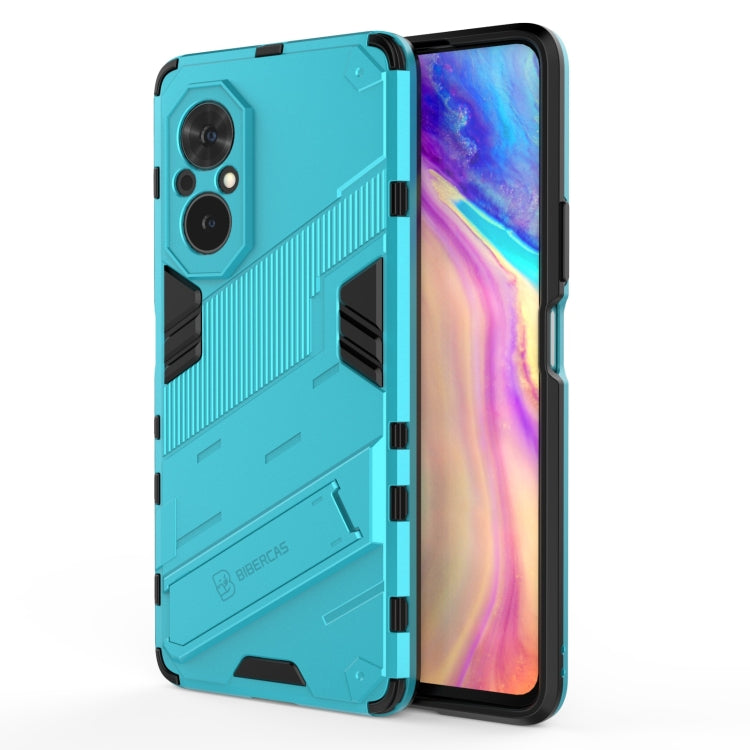 For Honor 50 SE / Huawei nova 9 SE Punk Armor 2 in 1 PC + TPU Shockproof Case with Invisible Holder