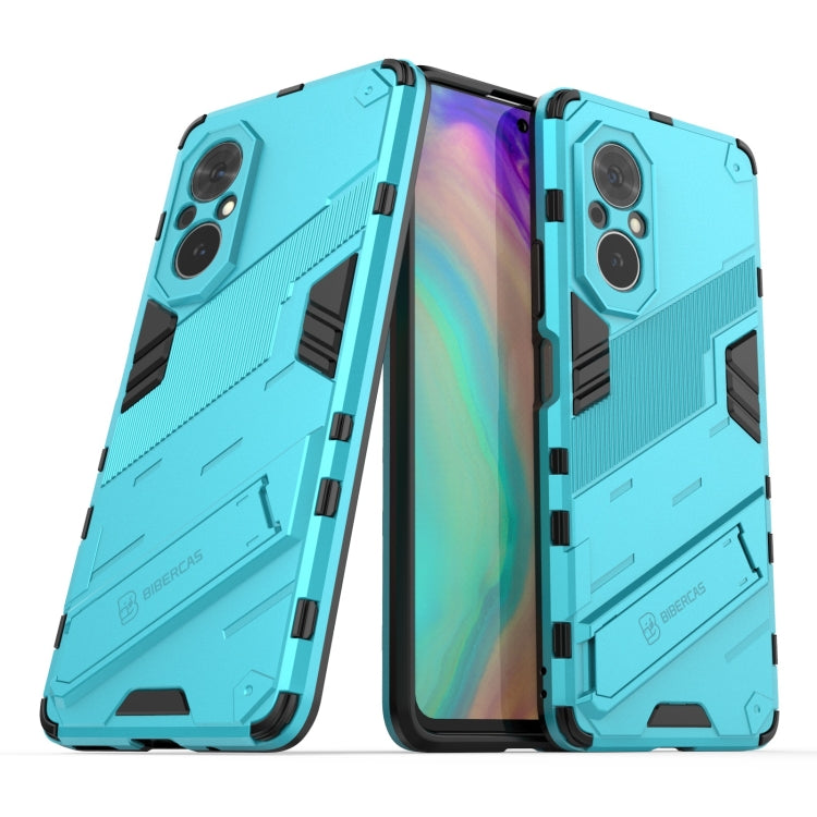 For Honor 50 SE / Huawei nova 9 SE Punk Armor 2 in 1 PC + TPU Shockproof Case with Invisible Holder