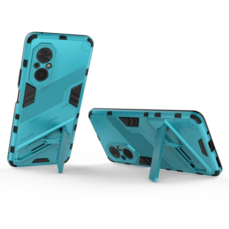 For Honor 50 SE / Huawei nova 9 SE Punk Armor 2 in 1 PC + TPU Shockproof Case with Invisible Holder