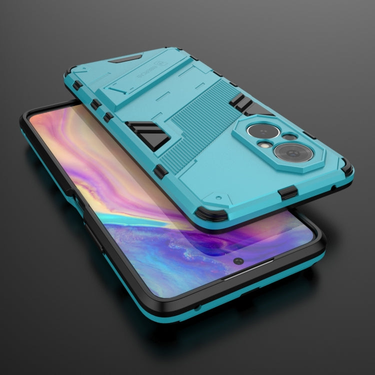 For Honor 50 SE / Huawei nova 9 SE Punk Armor 2 in 1 PC + TPU Shockproof Case with Invisible Holder