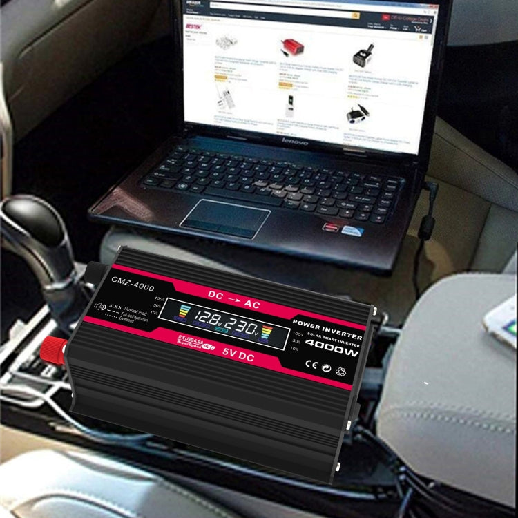 Zhizun Modified Sinewave 12V to 220V 4000W Car Power Inverter