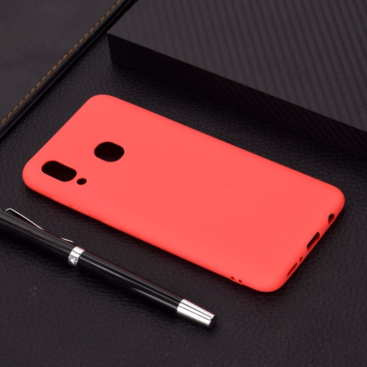 For Galaxy A30 Candy Color TPU Case
