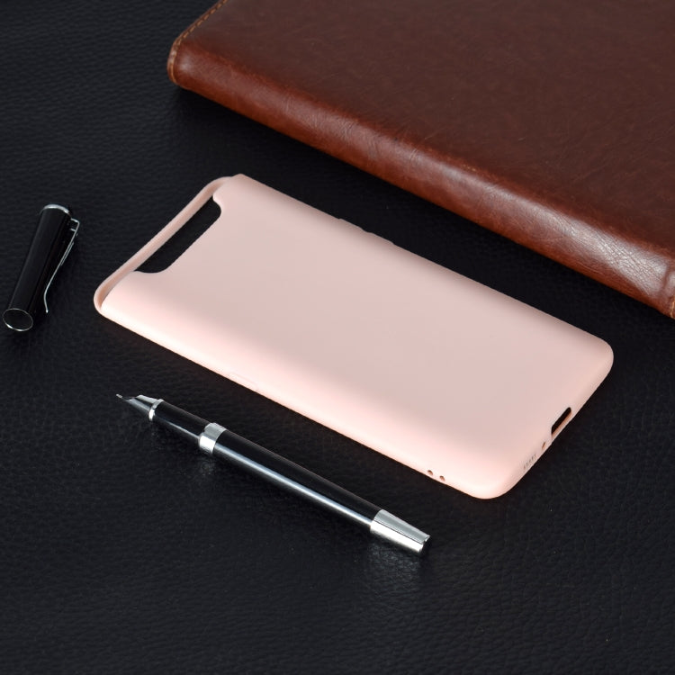 For Galaxy A80 Candy Color TPU Case