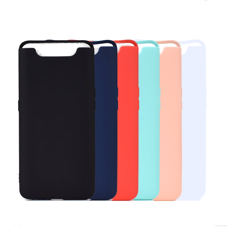 For Galaxy A80 Candy Color TPU Case