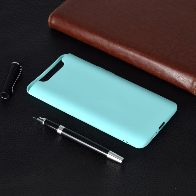 For Galaxy A80 Candy Color TPU Case