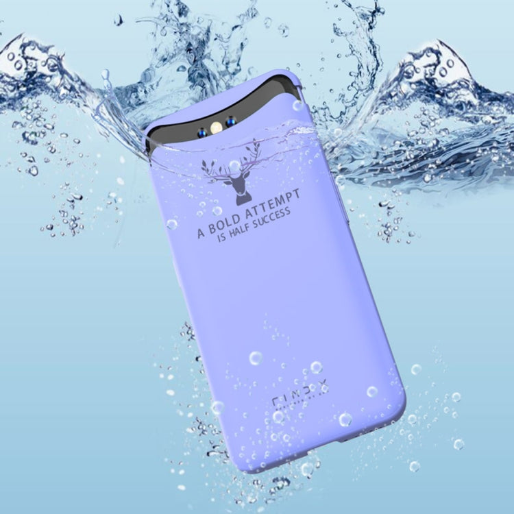 For OPPO Find X Elk Pattern Ultra-thin TPU Soft Case with Magnetic Liftable Cap