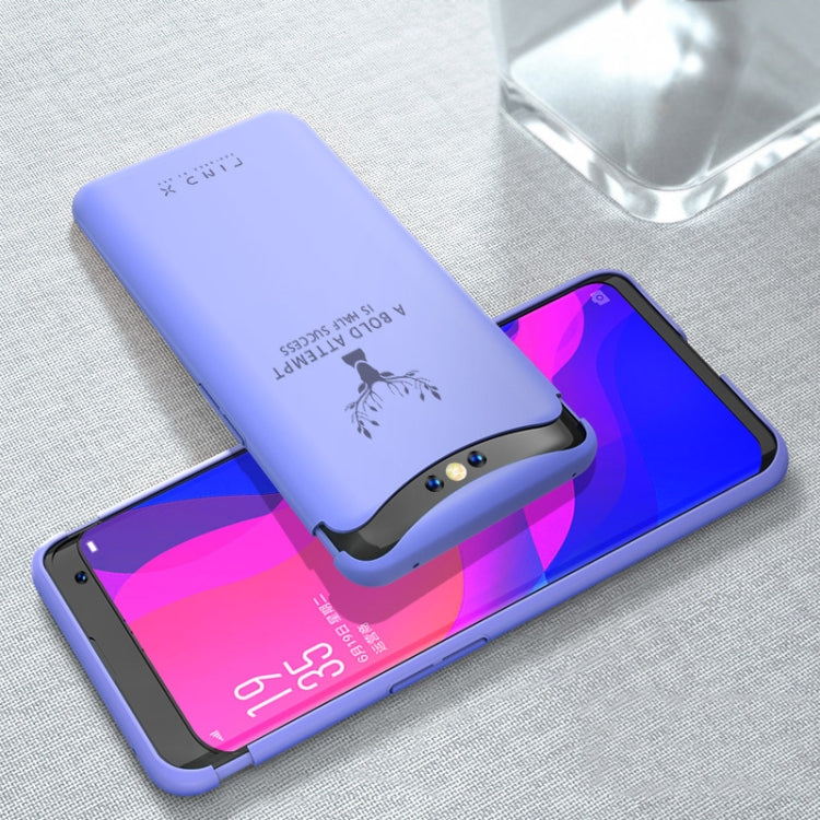 For OPPO Find X Elk Pattern Ultra-thin TPU Soft Case with Magnetic Liftable Cap