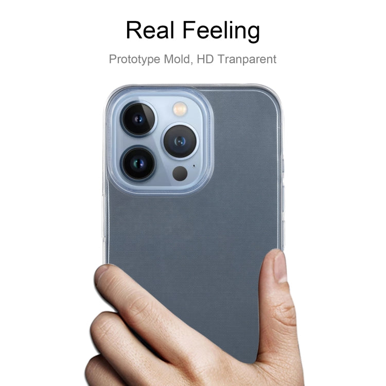 For iPhone 13 Pro Max 0.75mm Ultra-thin Transparent TPU Soft Protective Case