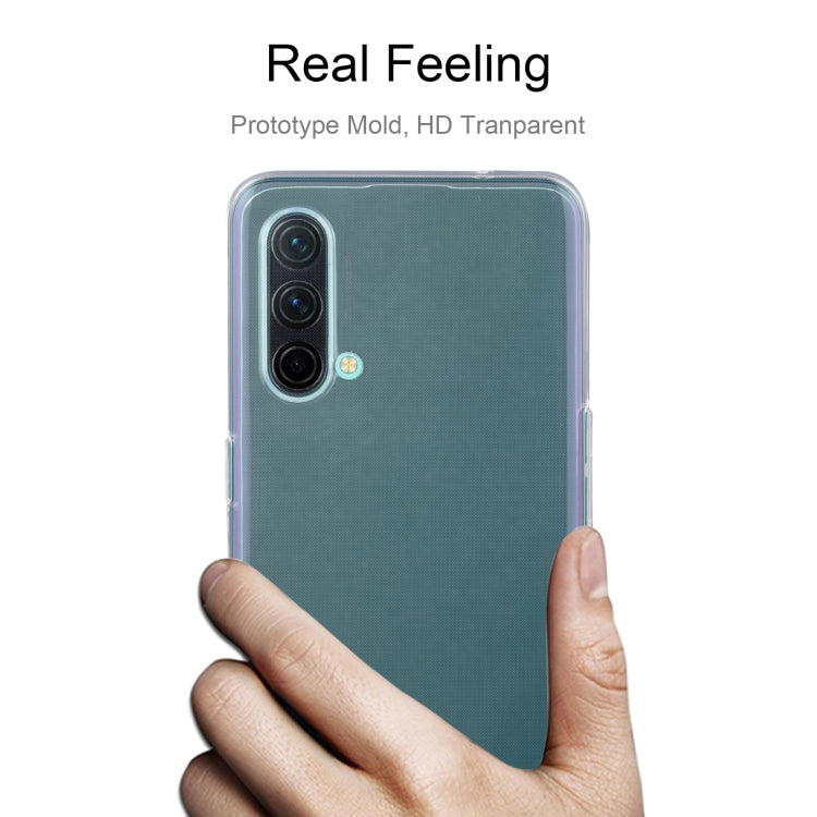 For OnePlus Nord CE 5G 0.75mm Ultra-thin Transparent TPU Soft Protective Case
