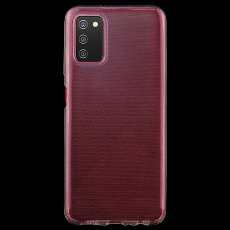 For Samsung Galaxy A03s 166mm 0.75mm Ultra-thin Transparent TPU Soft Protective Case