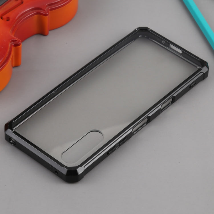 For Sony Xperia 10 III Shockproof Scratchproof TPU + Acrylic Protective Case