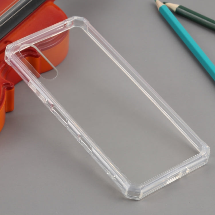 For Sony Xperia 10 III Shockproof Scratchproof TPU + Acrylic Protective Case