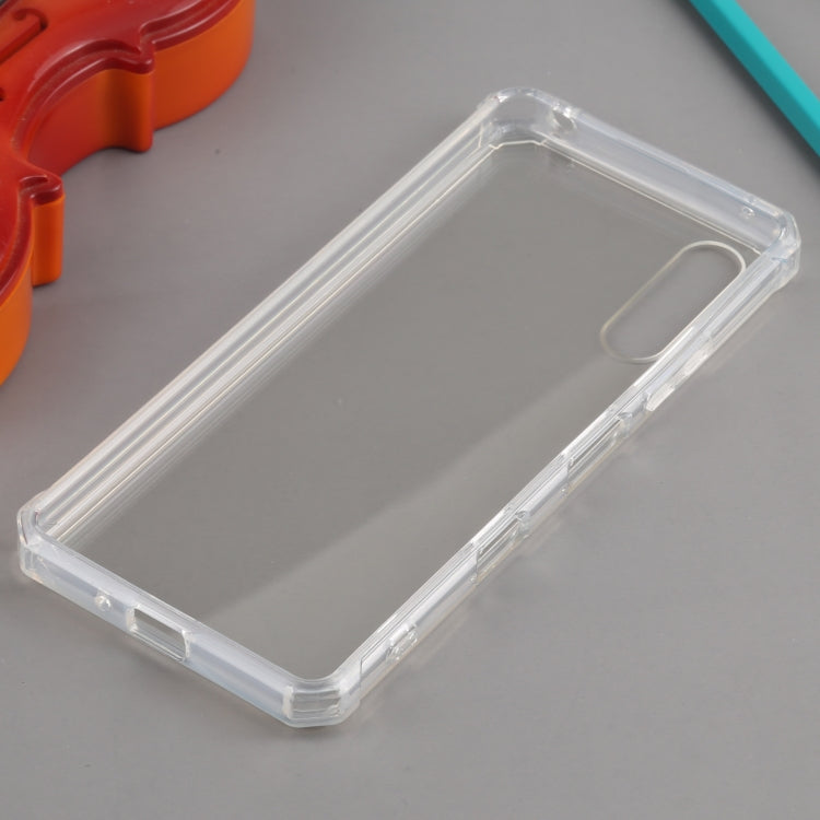 For Sony Xperia 10 III Shockproof Scratchproof TPU + Acrylic Protective Case