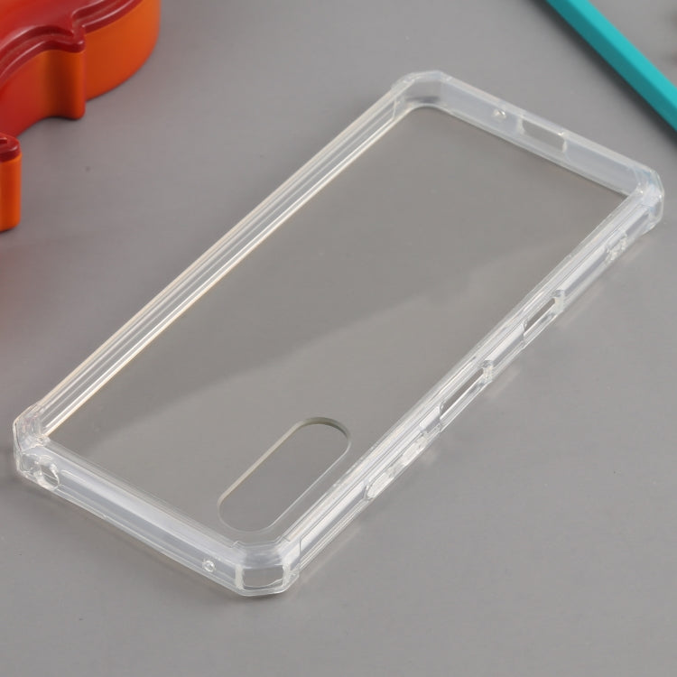 For Sony Xperia 10 III Shockproof Scratchproof TPU + Acrylic Protective Case