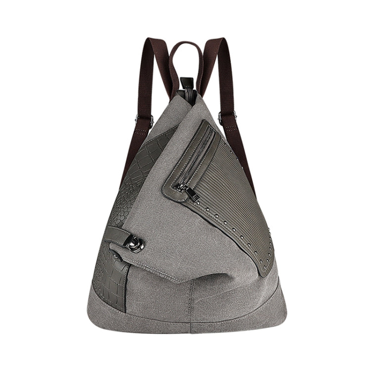 FB01 Irregular Canvas Backpack