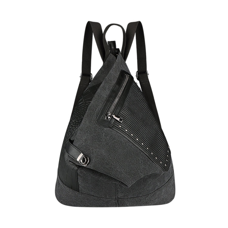 FB01 Irregular Canvas Backpack