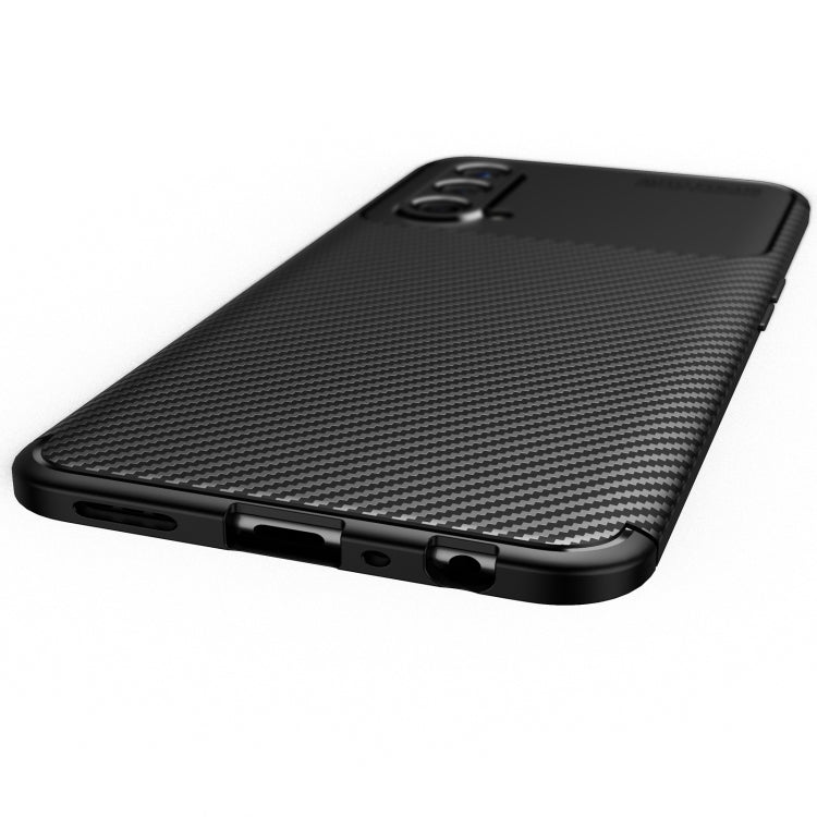 For OnePlus Nord CE 5G Carbon Fiber Texture Shockproof TPU Case