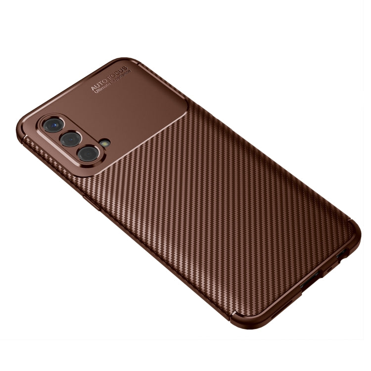 For OnePlus Nord CE 5G Carbon Fiber Texture Shockproof TPU Case