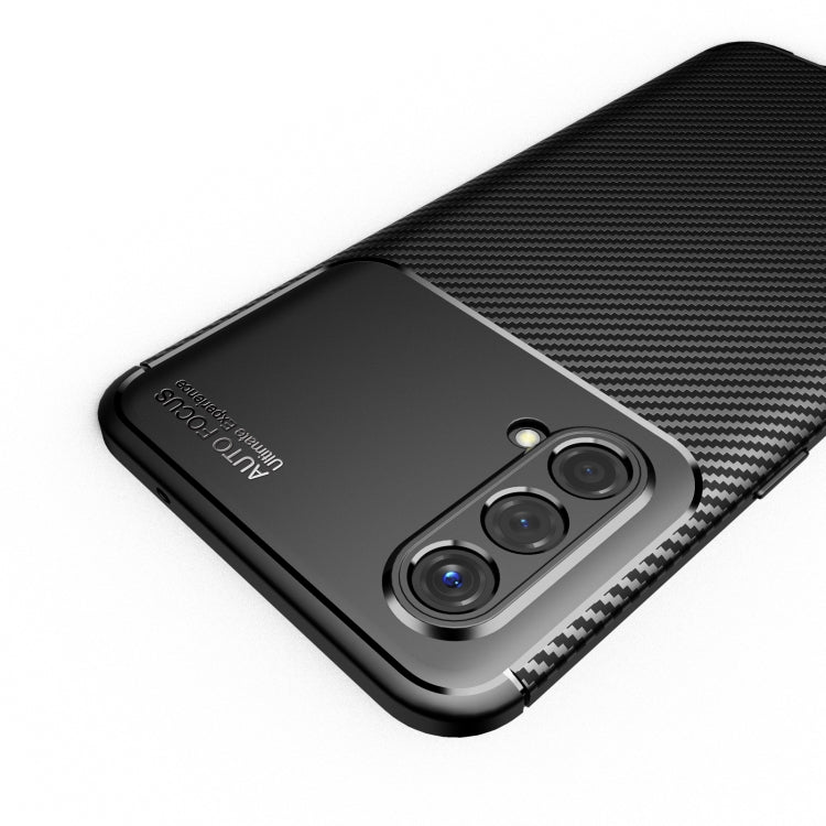 For OnePlus Nord CE 5G Carbon Fiber Texture Shockproof TPU Case
