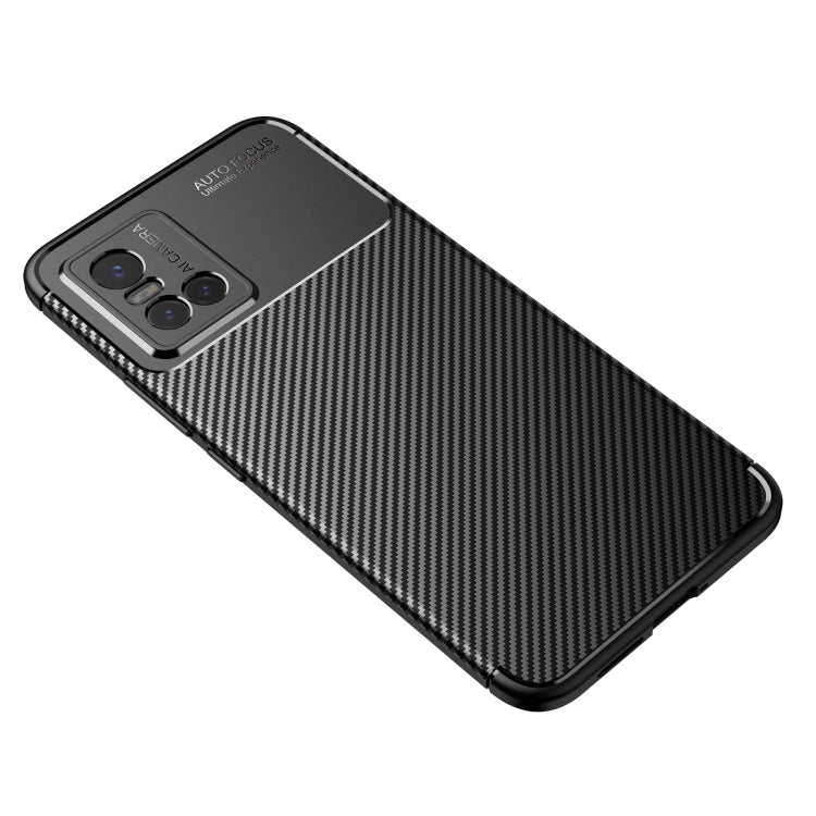 For vivo S10 Carbon Fiber Texture Shockproof TPU Case