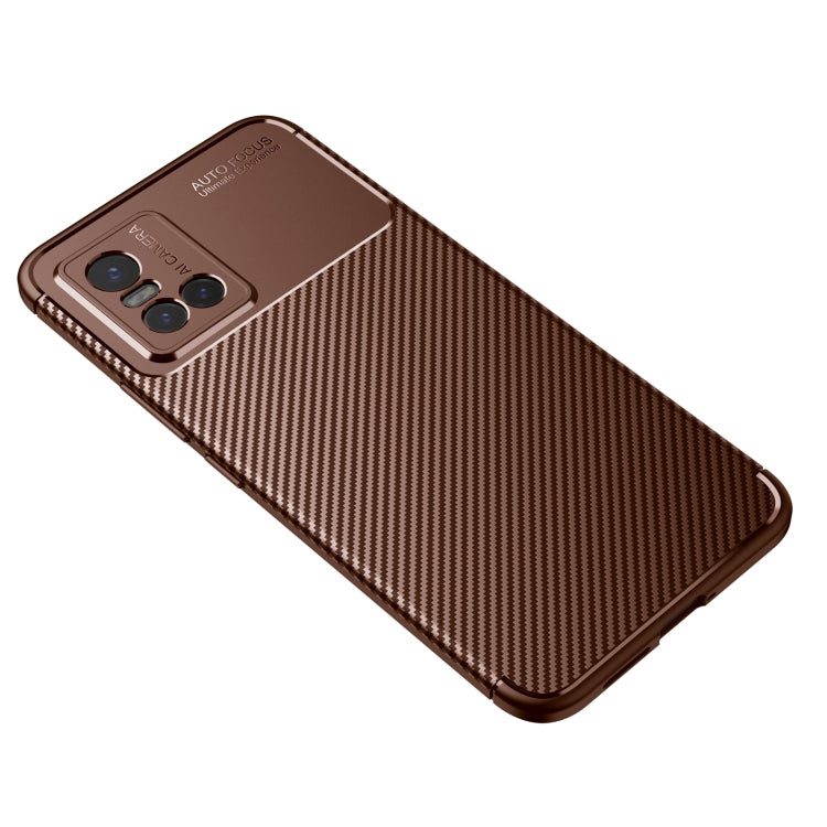 For vivo S10 Carbon Fiber Texture Shockproof TPU Case