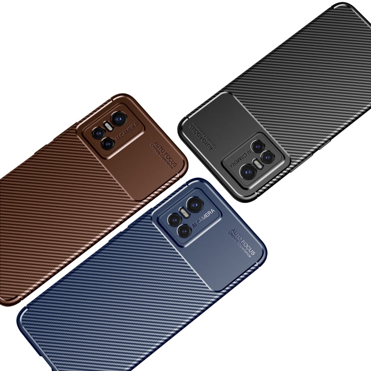For vivo S10 Carbon Fiber Texture Shockproof TPU Case