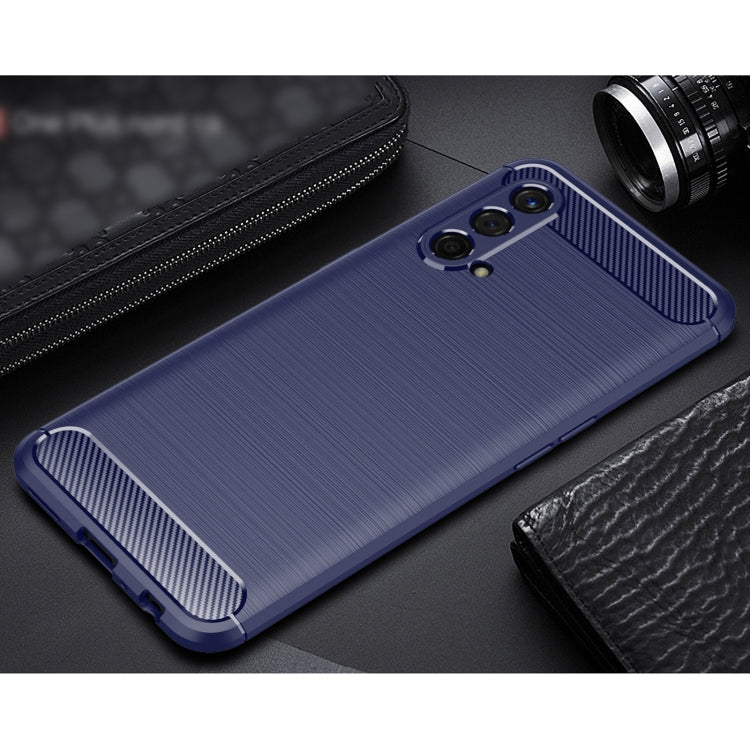 For OnePlus Nord CE 5G Brushed Texture Carbon Fiber TPU Case