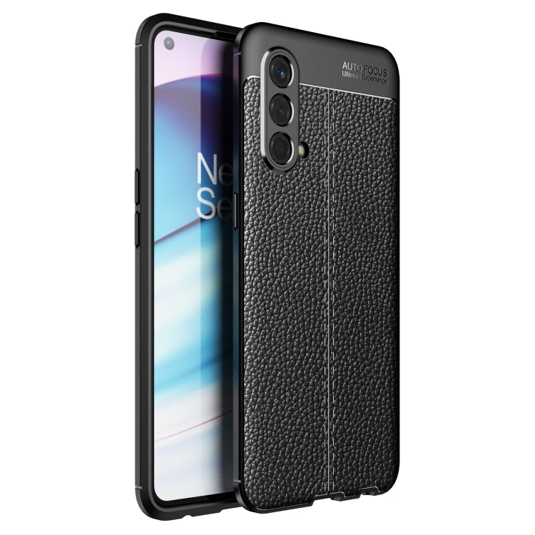 For OnePlus Nord CE 5G Litchi Texture TPU Shockproof Case