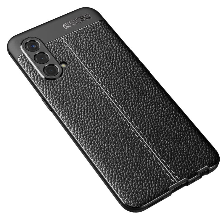 For OnePlus Nord CE 5G Litchi Texture TPU Shockproof Case