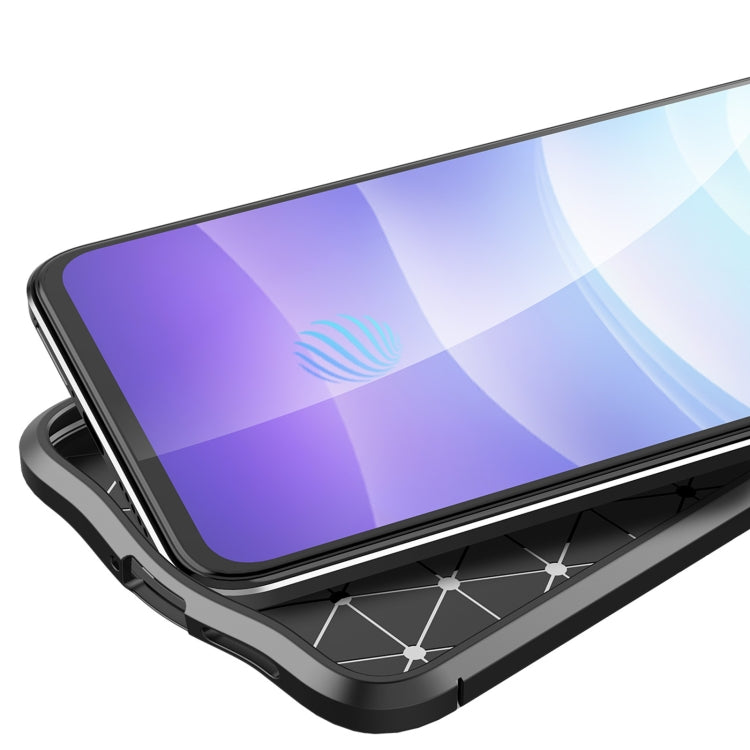 For vivo S10 Litchi Texture TPU Shockproof Case