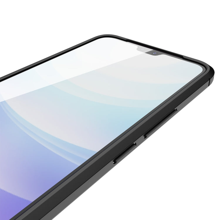 For vivo S10 Litchi Texture TPU Shockproof Case
